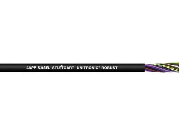 LAPP 1032004/100 Busledning UNITRONIC® ROBUST 7 x 0.14 mm² Sort 100 m