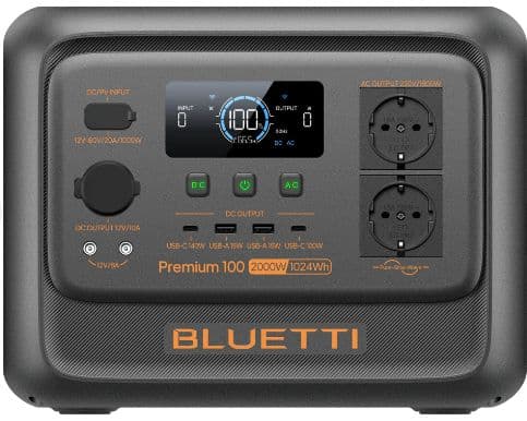 Bluetti Premium 100 V2 - 1024Wh / 2000W