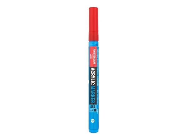 Amsterdam akrylmärkpenna 2 mm Brilliant Blue 564