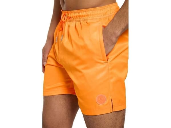 Neonoransje badeshorts