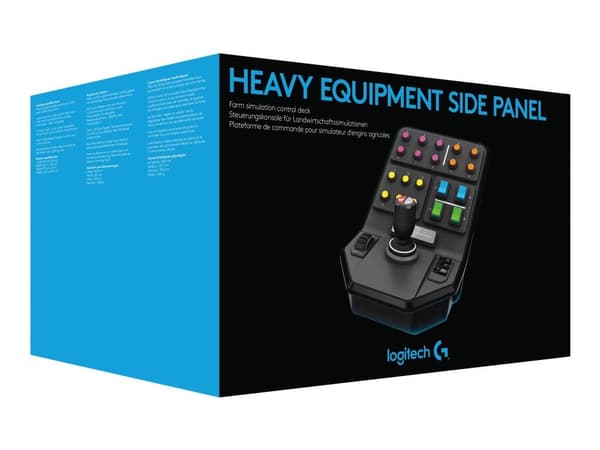 Logitech Heavy Equipment Side Panel - kabelansluten - för PC