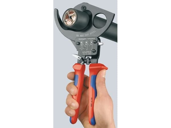 KNIPEX - Kabelsax - svartlack