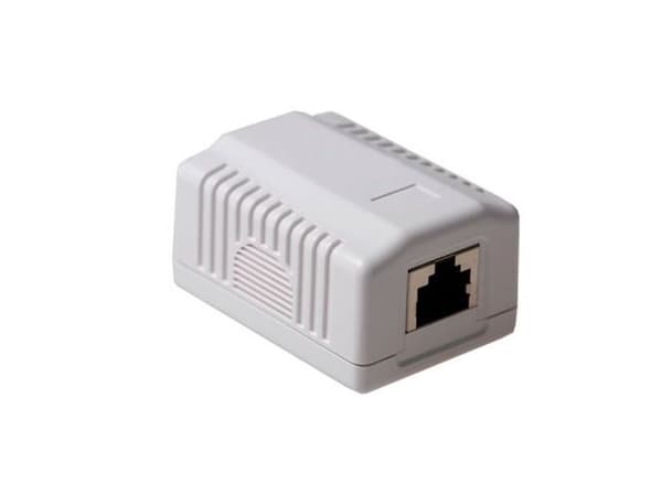 ACT ytskruvad kopplingsdosa skärmad 1 port CAT5E (FA5005)