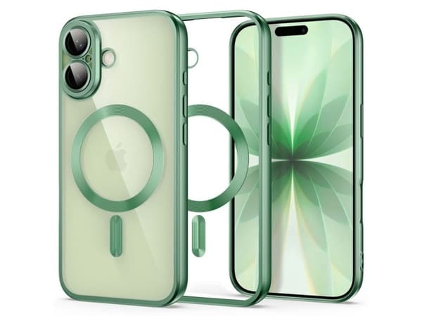 Tech-Protect MagFlex Case for iPhone 17 - Matte Green