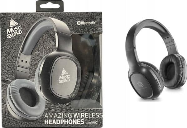 Cellular Line Bluetooth-hodetelefoner Music & Sound BASIC svart