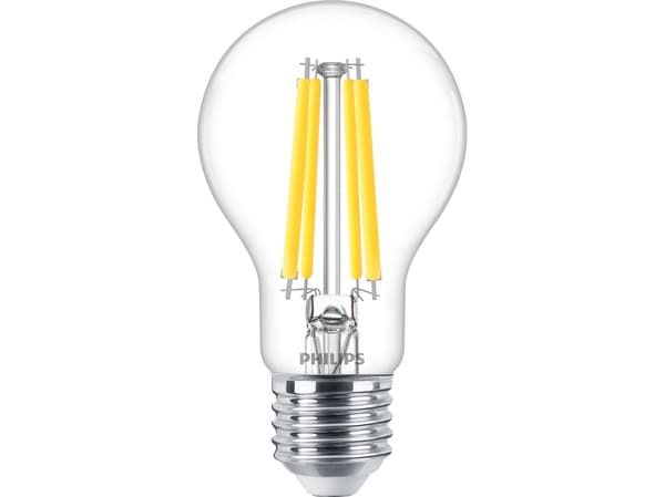 Philips MASTER Value LED Standard Dæmpbar 11,2W (100W) E27 927 A60 Klar Glas