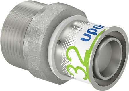 Uponor S-Press PLUS presskoppling muff/nippel 32 mm x 114"