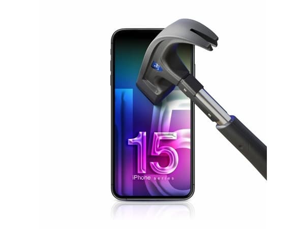 3MK HardGlass Max Lite, iPhone 15 Pro Max, 1 kpl