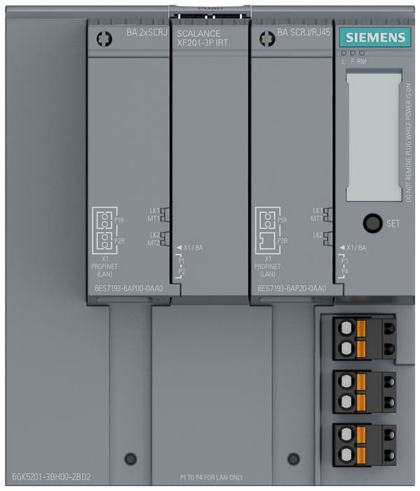 Siemens 6GK5201-3BH00-2BD2, Administrerad