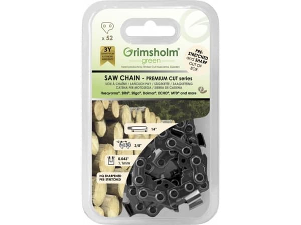 SAW CHAIN PREMIUM 52 DL 3/8 .043/1.1MM