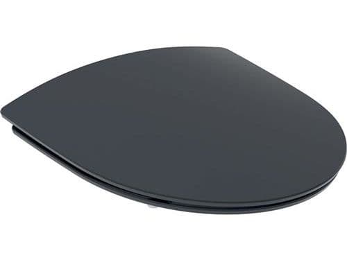 IFÖ SPIRA hårt lock/sits svart softclose quick & fast montering krom