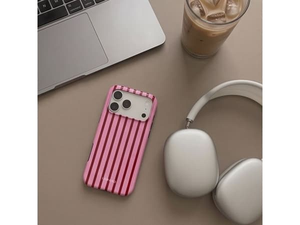 Tech-Protect Lamano MagSafe Case for iPhone 18 Pro / 17 Pro - Pink/Red