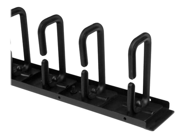 StarTech.com Vertical 0U Server Rack Cable Management m/ D-Ring kroker - 20U Network Rack Cord Manager Panel - 3 fot Wire Organizer (CMVER20UD) - D...