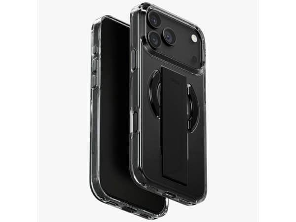 Uniq Heldro Air Case for iPhone 17 Pro Max Magclick Charging - Black