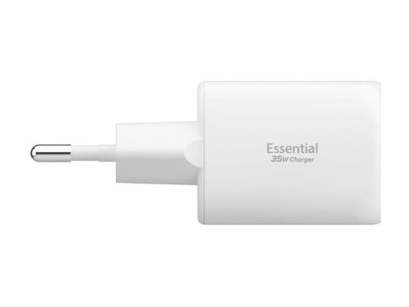Spigen Essential EE352EU, Sisätila, AC, Valkoinen