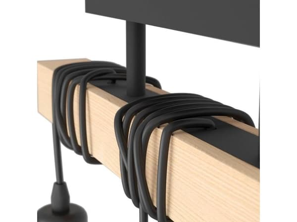 EGLO TOWNSHEND 1 LOFT 3L SORT/TRÆ