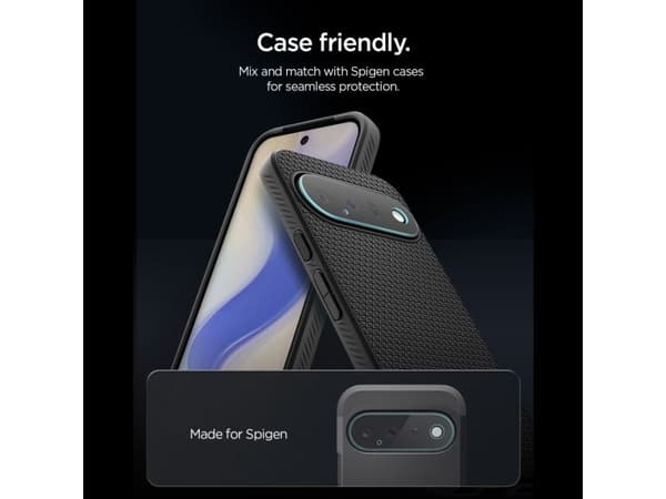Spigen Optik EZ Fit, Google, Pixel 11, Dammresistent, Reptålig, Transparent, 2 styck