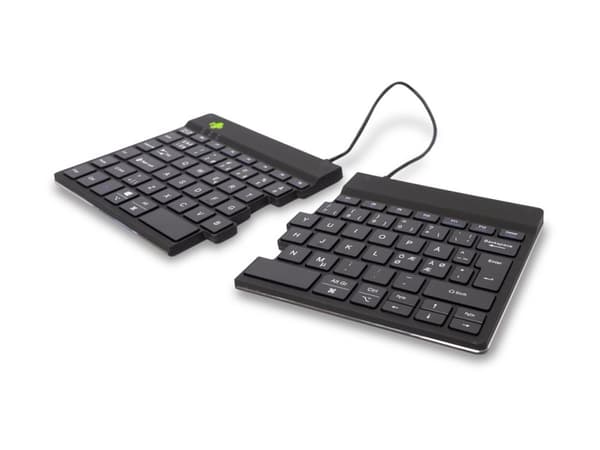 R-Go Tools Split Break, Bluetooth, QWERTY, Musta