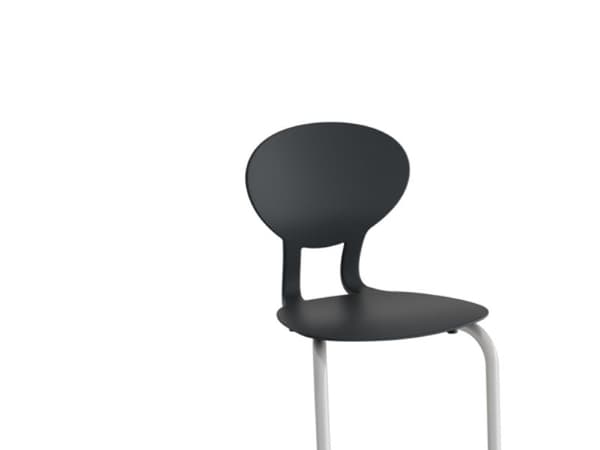Stol Rocka 3073M 44H Sort / Alugrå RAL9006