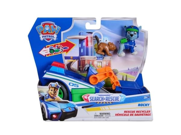 Paw Patrol Search & Rescue temafordon - Rocky