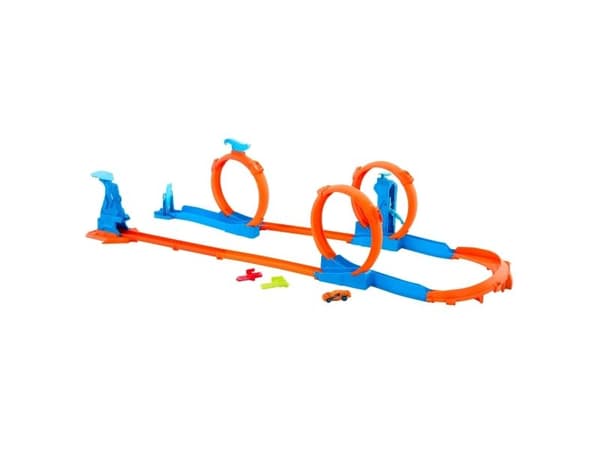Hot Wheels Track Creator Triple Loop Frenzy