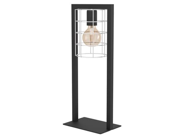 EGLO JUBILY BORD E27 H535 SORT/ZINK