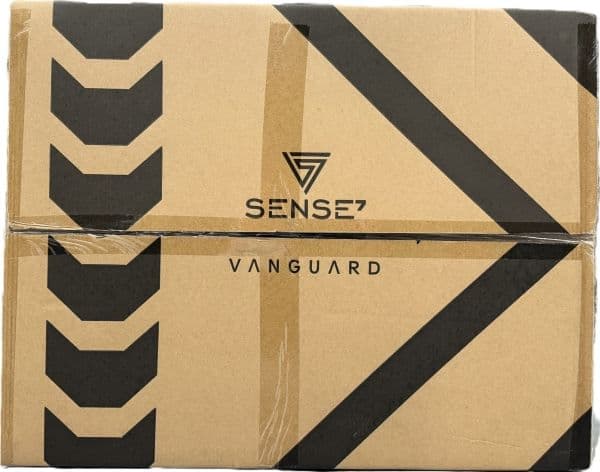 Vanguard - svart läder