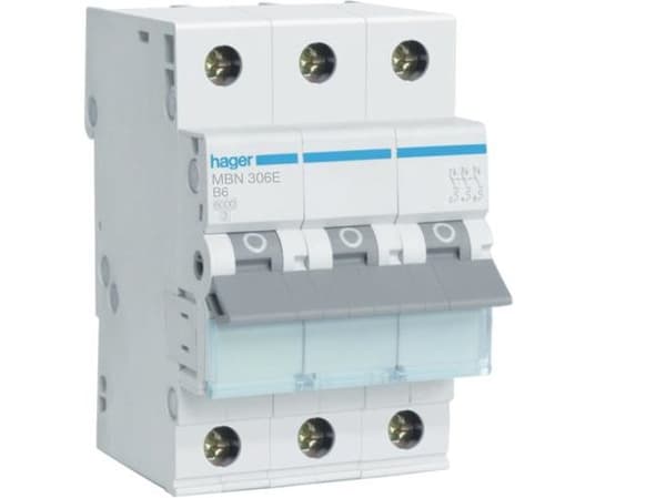 Hager MBN306E, 230 - 400 V