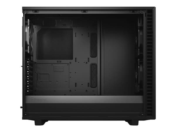 Fractal Design Define 7 - Black Solid - Tower - utvidet ATX (E-ATX) - ingen strømforsyning (ATX) - svart - USB/lyd