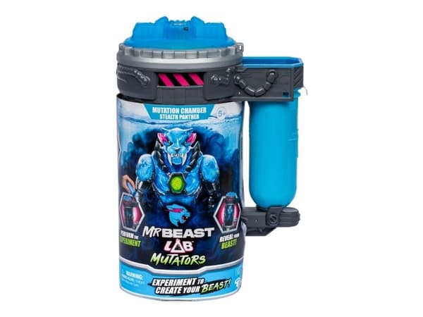MrBeast Lab! Mutant actionfigur! Stealth Panther