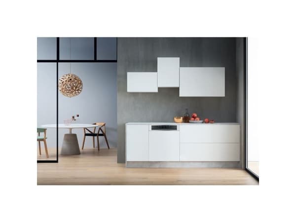WHIRLPOOL WBC3C34PFX - Diskmaskin - Rostfritt stål