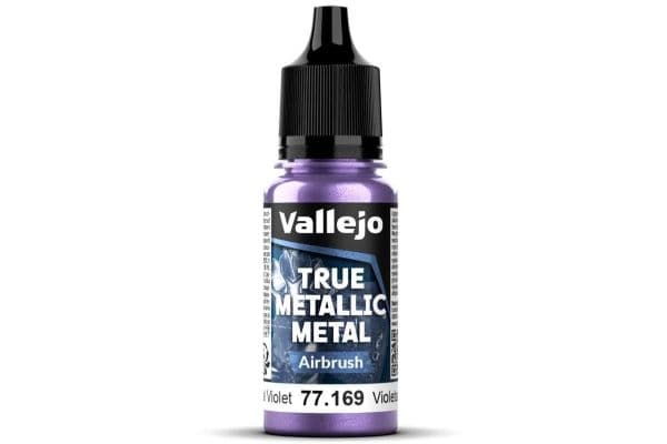 True Metallic airbrush-färg Celestial Violet 18ml
