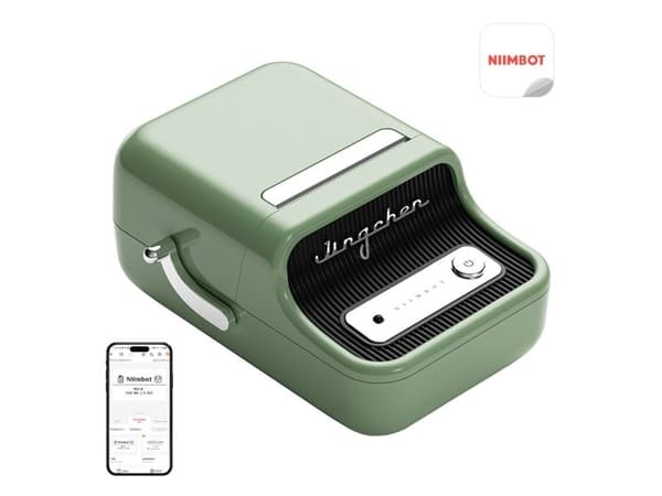NIIMBOT termisk klistremerkeskriver Bluetooth B21 PRO 2COLORS 300dpi utskrift