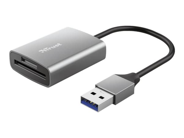 Trust Dalyx - Kortläsare (microSD, SDHC, SDXC) - USB 3.2 Gen 1