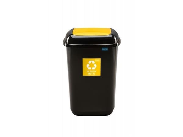 Avfallsbeholder BIN 28 L - resirkulering - gul