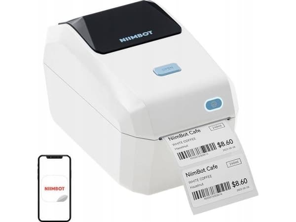 Niimbot etikettprinter K3 (kremfarget) – bærbar