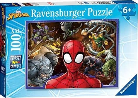 Ravensburger Spider-Man, 100 stykker, Komikk, 6 år