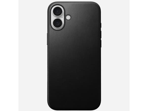 Nomad Modern Leather Case Musta-, Apple