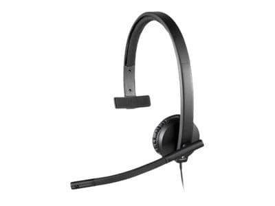 Logitech USB Headset H570e - Hodesett - on-ear - kablet