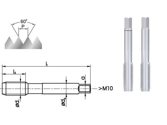 FANAR gängtappar M24 DIN-352