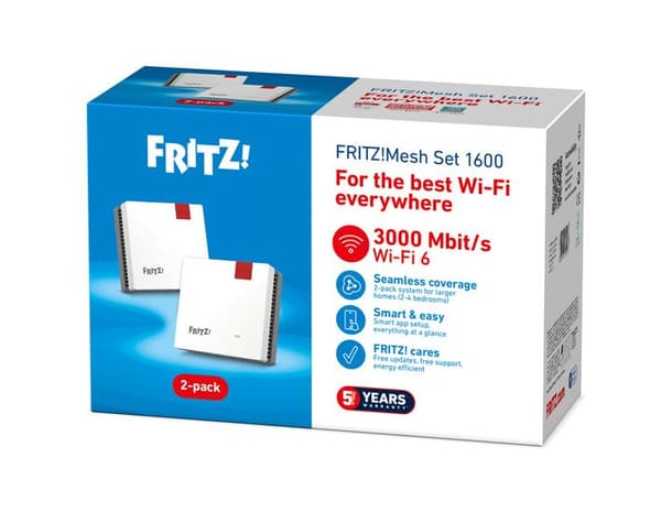 FRITZ!Mesh Set 1600 2-pack Edition International