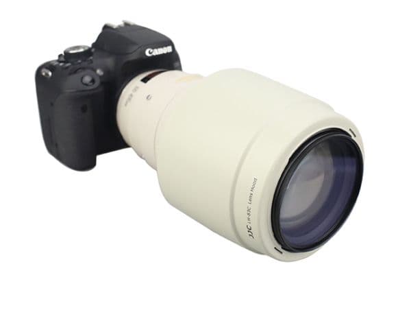 JJC LH-83C(W), 7,7 cm, Rund, ABS, Vit, 55 g