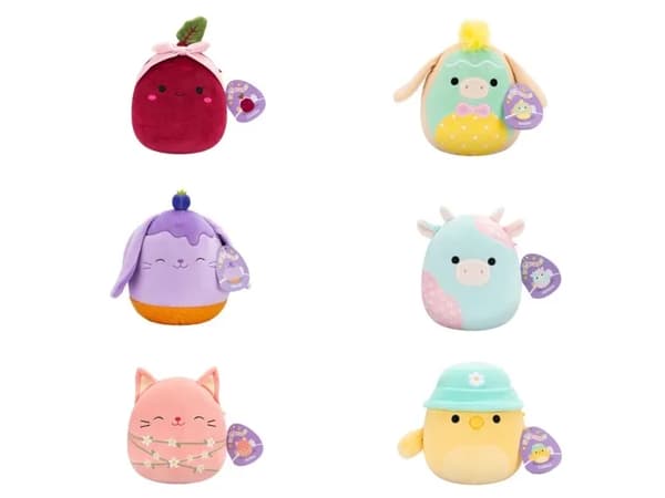 Plysdyr Squishmallows påskeutgave