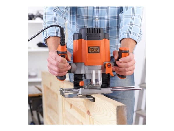 BLACK+DECKER - Dukkertfres - 1200 W
