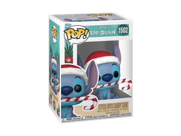 Funko POP Vinyl Stitch HLDY Stitch w/Candy Cane
