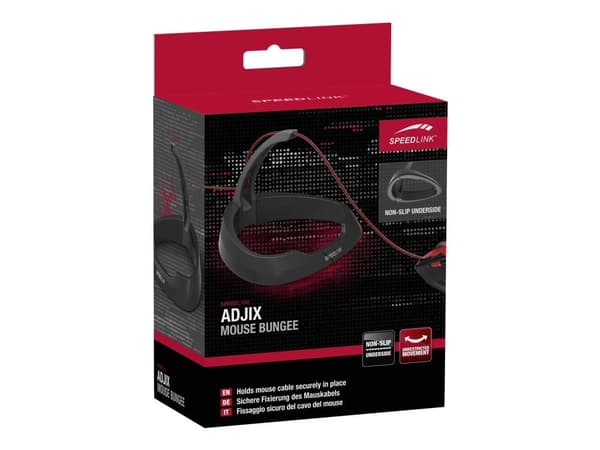SPEEDLINK ADJIX Mouse Bungee - Muskabelstyringssystem - svart