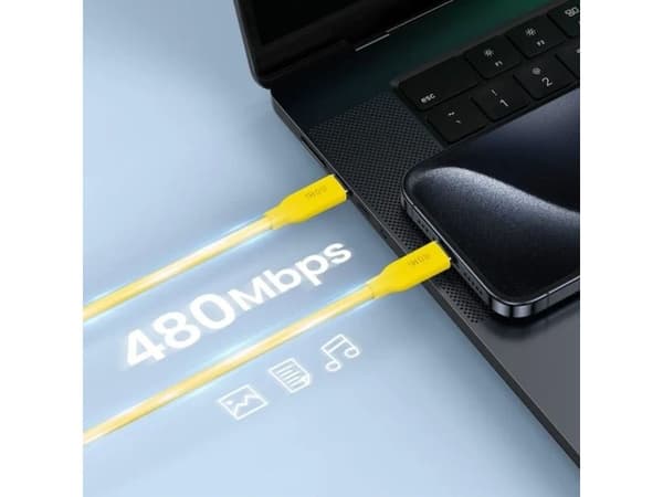 Kabel USB-C AOHi SILKY CABLE MAGLINE 140W 1m