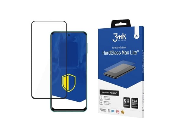 3MK HardGlass Max Lite, Redmi Note 9S, 1 kappaletta