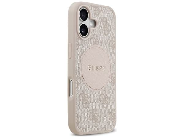 Guess 4G Circle Classic Logo MagSafe-etui til iPhone 17 - Pink