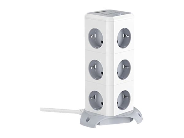 BlitzWolf BW-EC3 Vertical Power Strip with 12 Outlets